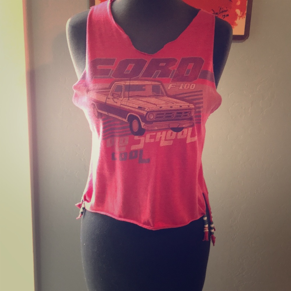 Vintage Ford cut up top